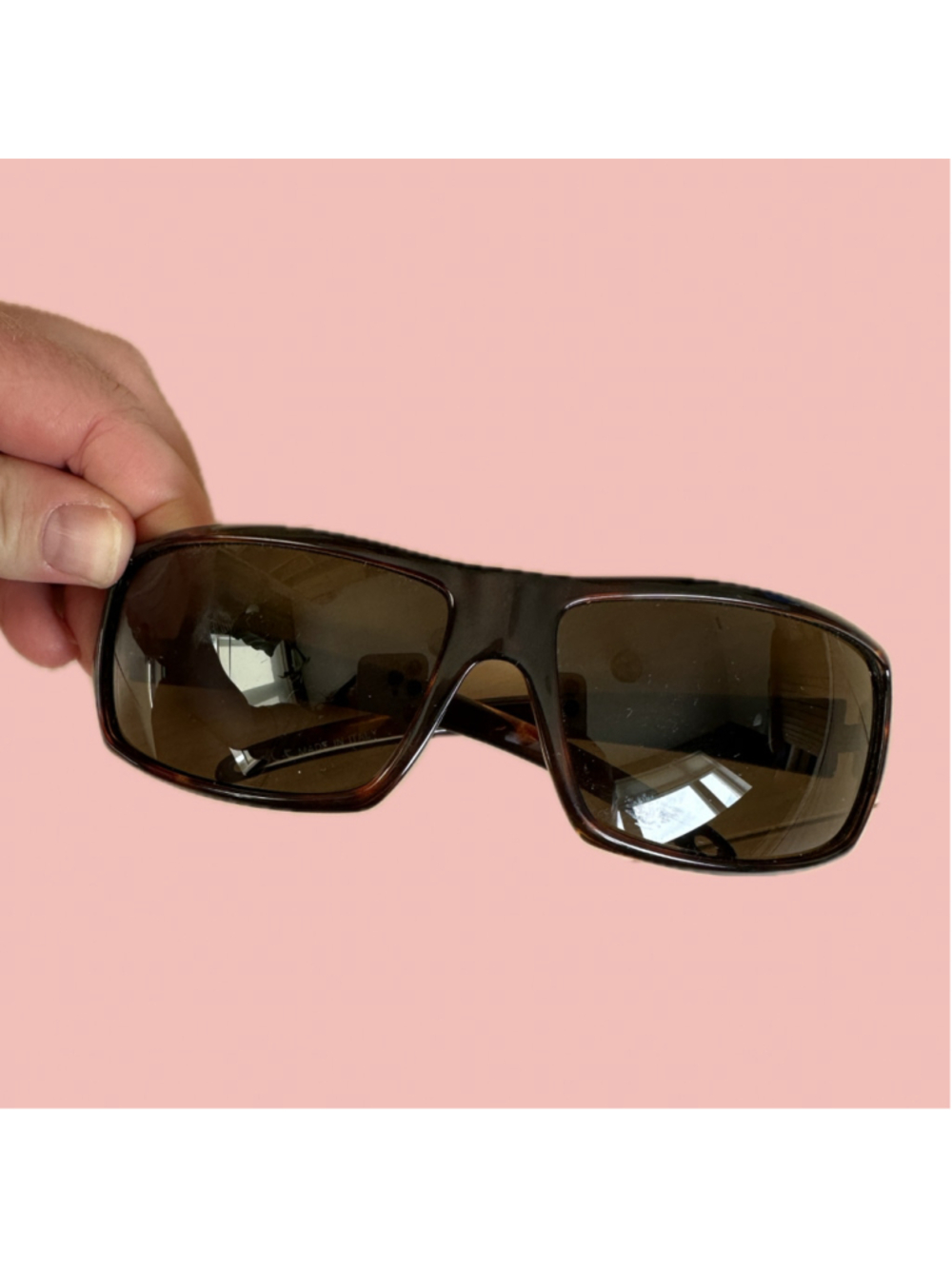 Vintage Y2K Electric Bam Margera Signature Skate Wraparound Sunglasses